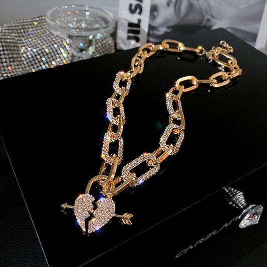 holy. Metal Heart - Cupid Pendant
